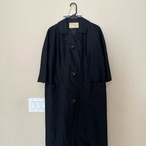Baldwin Classic Black Trench Coat